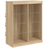  Komoda s LED svjetlima boja hrasta sonome 81x37x100 cm | shoptok.hr