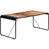  Blagovaonski stol od masivnog obnovljenog drva 180 x 90 x 76 cm | shoptok.hr