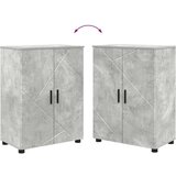 vidaXL Kupaonski ormar Beton siva 60 x 35 x 80 cm Konstruirano drvo | shoptok.hr