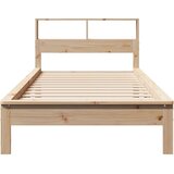  s regalom za knjige bez madraca 100 x 200 cm od borovine | shoptok.hr