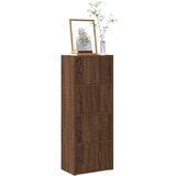 Furnova Knjižna omara rjavi hrast 40x24x102 cm inženirski les, (21932582) Cene