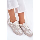 Boto Women's Sports Shoes Made Of Eco Suede White-Beige Dorella | shoptok.hr