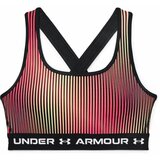 Under Armour Crossback Mid Print Women's Bra-BLK XS cene