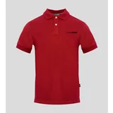 Philipp Plein Sport Polo majice kratki rokavi - pips500 Rdeča