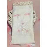 KRSTNI PRTIČEK s križcem in golobčkom KRSPRT 02