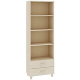 Maison Chic Visoka omara - Komoda - Predalnik HAMAR medeno rjava 60x35x180 cm trdna borovina, (21722190) Cene