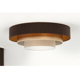  Duolla - LED plafonsko svetlo LUNETA LED/26W/230V prečnika 60 cm 4000K braon/zlatna | Eponuda.com