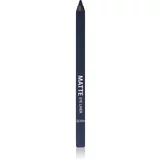 Gosh Matte svinčnik za oči z mat učinkom odtenek 009 Midnight Blue 1.2 g