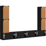  Set TV komoda 8 pcs Crna Konstruirano drvo | Eponuda.com
