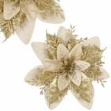  CA0730 BOŽIĆNI UKRASI "BOŽIĆNA ZVIJEZDA" 13X13 CM | shoptok.hr