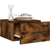  Zidni noćni ormarići 2 kom dimljenog hrasta 35x35x20 cm | Eponuda.ba