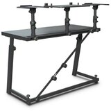 Gravity FDJT 01 DJ-miza s fleksibilnimi stojali za zvočnike in namizni računalnik - - Audio-Kondric | Shoptok.si