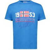 Geographical Norway Muška majica Japigal db 254, Plava Cene