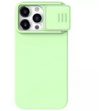  ZAŠTITNA MASKA NILLKIN CAMSHIELD SILKY SILIKONSKA FUTROLA ZA IPHONE 15 PRO MINT | Eponuda.ba
