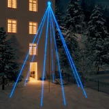 vidaXL Svjetla za božićno drvce 1300 LED žarulja plava 8 m