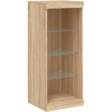  Komoda s LED svjetlima boja hrasta sonome 41x37x100 cm | shoptok.hr