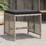 Maison Chic Vrtni stolčki - Vrtni stoli z blazinami 4 kosi sv. sivi 41x41x36 cm PE ratan JS1139, (21878890) | Shoptok.si