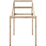 Krov za dječji krevet 213 x 95,5 x 144,5 cm od masivne borovine | shoptok.hr