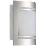 Eglo cerno spoljna zidna lampa/1, e27, inox/opal staklo, belo | Eponuda.com