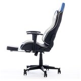 Bytezone gaming stol Dolce BZ5813B masažna blazina (črno-moder) | Shoptok.si