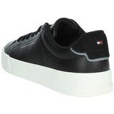 Tommy Hilfiger Nizke superge TH COURT LTH DETAIL ESS Črna | Shoptok.si