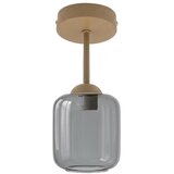 Brilagi LED Plafonski luster R GLASS 1xE27/60W/230V prečnika 14 cm bež/zadimljeno siva Cene