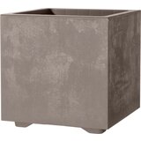 DEROMA Kocka za rastline "Millenium" z zbiralnikom vode - Sandstone - 25 cm | Shoptok.si