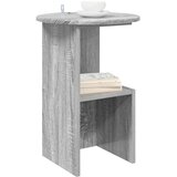  Bocni stol Siva sonoma Ø 39,5 x 55 cm Konstruirano drvo | shoptok.hr