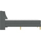  Okvir kreveta s madracem Zidne Tamno siva 90 x 200 cm tkanina - Tamno siva 90 x 200 cm | shoptok.hr