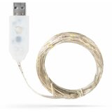 Family Christmas 50 micro LED lučk 5m z USB napajanjem in 8 funkcijami toplo bele Cene