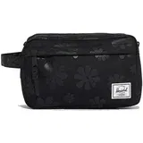 Herschel Supply Chapter Travel Kit Black Floral Sun