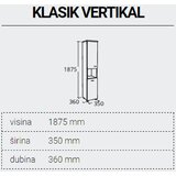 Pino Art ormarić Klasik VERTIKAL | Eponuda.com