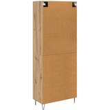  Highboard Umjetnički hrast 69,5 x 34 x 180 cm Konstruirano drvo | shoptok.hr