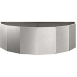  Cvetlično korito srebrna 120 x 60 x 35 cm Nerjaveče jeklo, (5000207323) | Shoptok.si