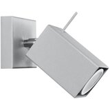 Sollux SL.0455 - zidno reflektorsko svetlo merida 1xGU10/40W/230V sivo | Eponuda.com