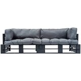  2-dijelni set vrtnih sofa od paleta od borovine s jastucima | shoptok.hr
