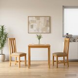  Blagovaonski set 3 kom. Bež Čvrsto Hrastovo Drvo | shoptok.hr