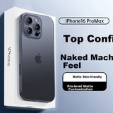  Mofei Maska za mobilni telefon iPhone 16 Pro Max / iPhone 16, Crna | Eponuda.com