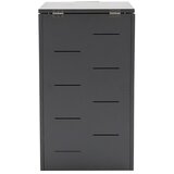 SUNFUN Spremnik za kante za smeće (Š x D: 67 x 81,5 cm, Čelik, Prikladno za broj kanti za smeće: 1 Kom.) | shoptok.hr