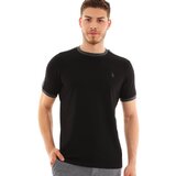 Dewberry T8584 MEN'S T-SHIRT-BLACK Cene