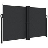 Bočna tenda na uvlačenje crna 140 x 1200 cm | Eponuda.ba