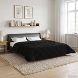 Zimska posteljnina Črna 200 x 220 cm Mikrofibra in Teddy flis, (5000284350) | Shoptok.si
