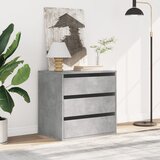  Kutni ladičar siva boja betona 60x41x58 cm konstruirano drvo | shoptok.hr