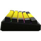 Lorgar wireless 65% mechanical gaming keyboard pro, black/yellow, en layout LRG-KBP70MW-YL-US | ePonuda.com