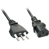 Lindy tok priključni kabel [1x italijanski moški konektor - 1x ženski konektor IEC C13\, 10 A] 0.70 m črna, (20414653) | Shoptok.si