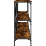  Konzolni stol boja hrasta 200 x 30 x 75 cm od drva i željeza | Eponuda.com