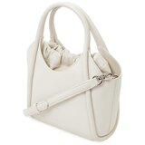 Karl Lagerfeld Vrečasta torba ' MINI K/AUTOGRAPH ' bela | Shoptok.si