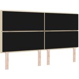 LED glava kreveta S LED lampica Krema 180 cm Poliester | shoptok.hr