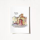 Wallity Poster Menton, Francuska - 2034, 50x70 cm | Eponuda.ba