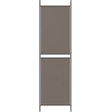 Sobna pregrada s 4 panela antracit 200 x 200 cm od tkanine | Eponuda.com